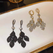 Pop Leaf Tassel Earrings