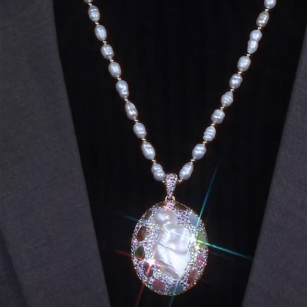 Natural Freshwater Shaped Pearl Set