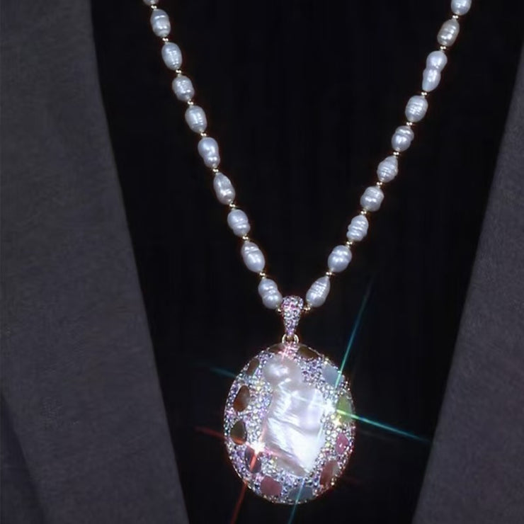 Natural Freshwater Shaped Pearl Set