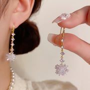Crystal Tassel Earrings