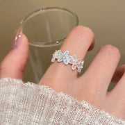 Spring Colors Flower Ring