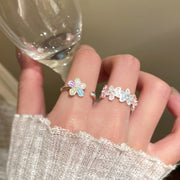 Spring Colors Flower Ring