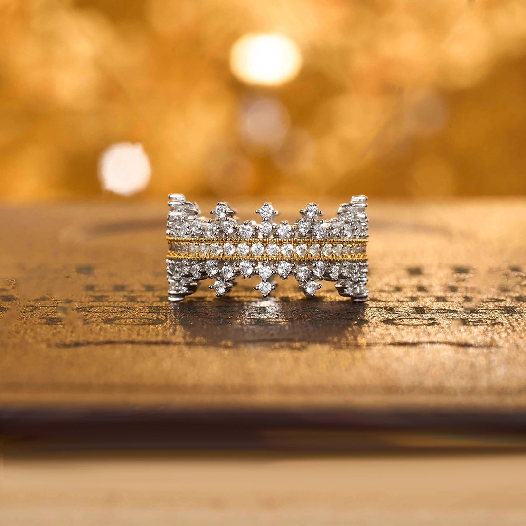 Lace Crown Ring
