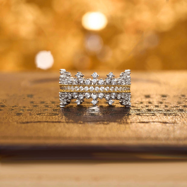 Lace Crown Ring