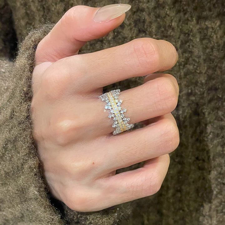Lace Crown Ring