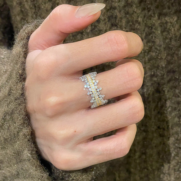 Lace Crown Ring