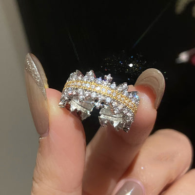 Lace Crown Ring