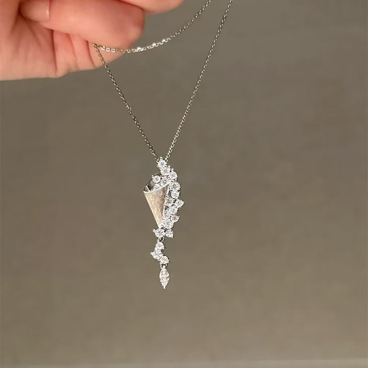 Galaxy Hourglass Necklace