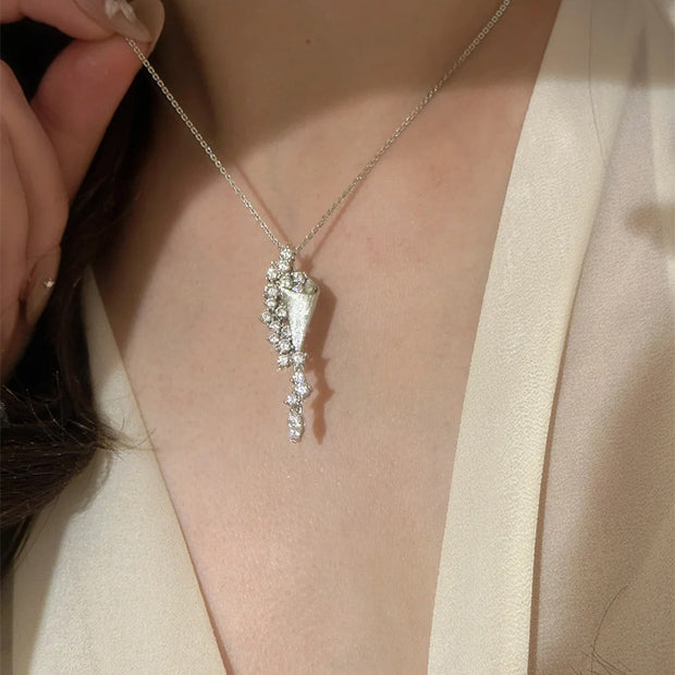 Galaxy Hourglass Necklace