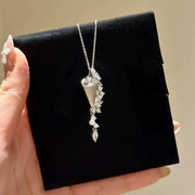 Galaxy Hourglass Necklace