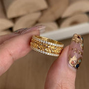 Bauhinia Wheat Ring