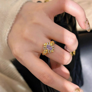 Bauhinia Wheat Ring