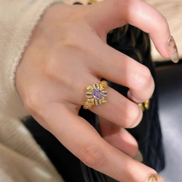Bauhinia Wheat Ring