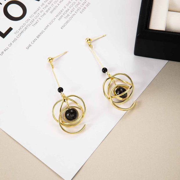 Planet Orbit Earrings