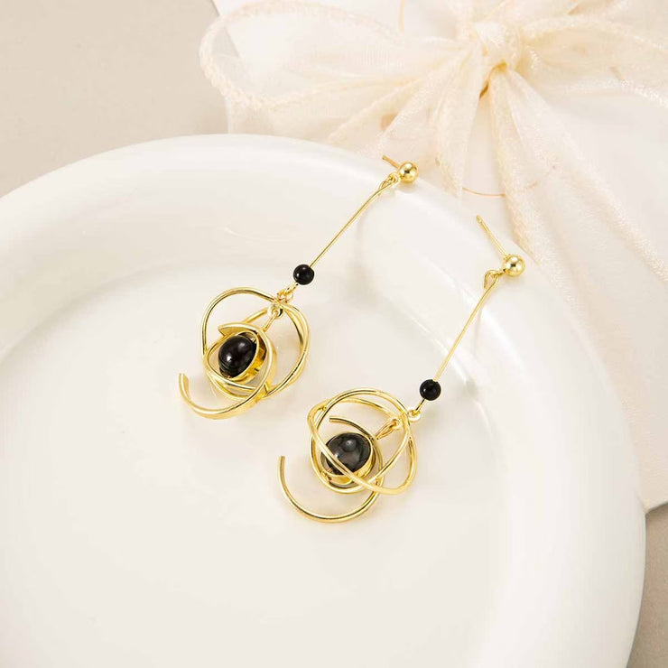 Planet Orbit Earrings