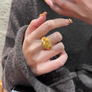 Flourishing Flower Little Daisy Ring