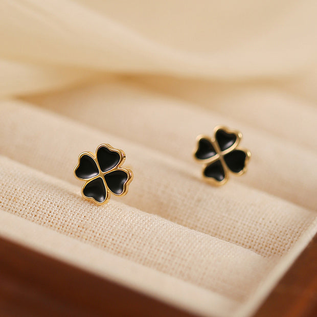 Lucky Four Leaf Earrings