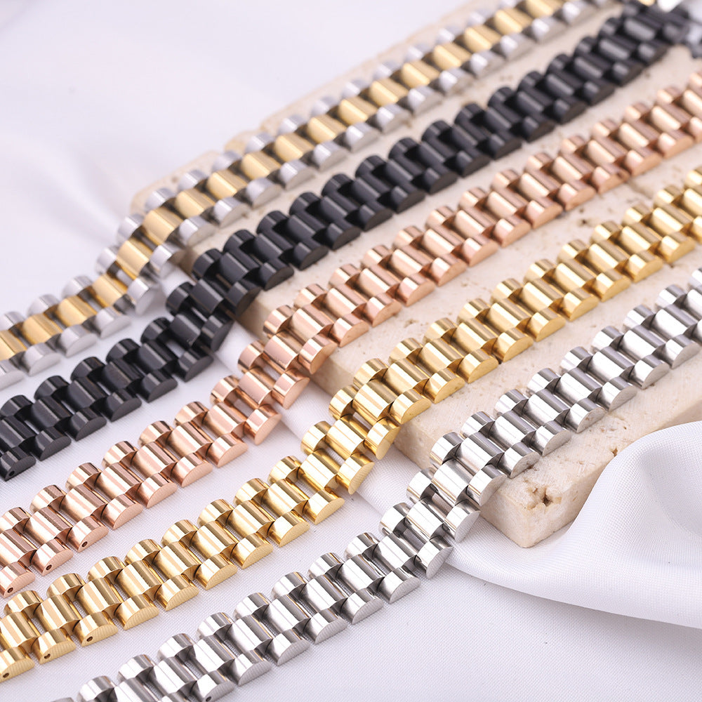 Luxury Stainless Steel Watch Band Bracelet
