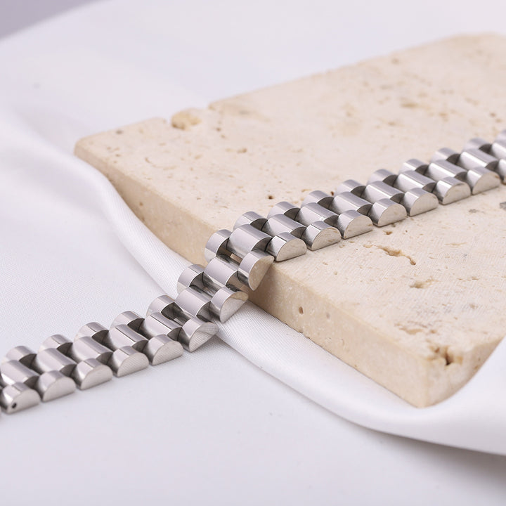Luxury Stainless Steel Watch Band Bracelet