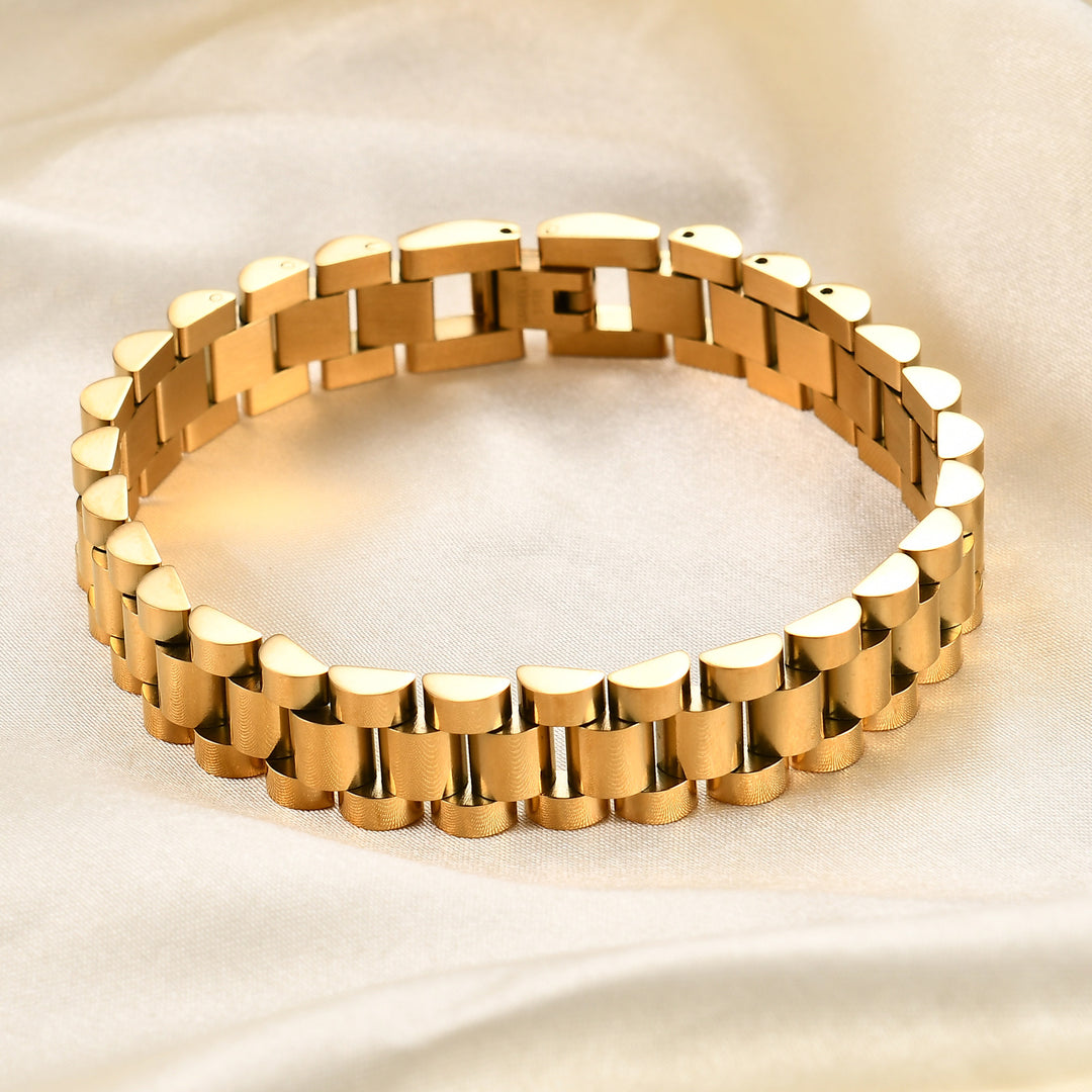 Luxury Stainless Steel Watch Band Bracelet