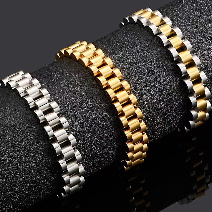 Luxury Stainless Steel Watch Band Bracelet