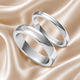 Single-Cut Moissanite Couple Rings