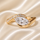 Pear Cut Moissanite Ring
