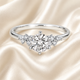 Round-Cut Moissanite Solitaire Ring