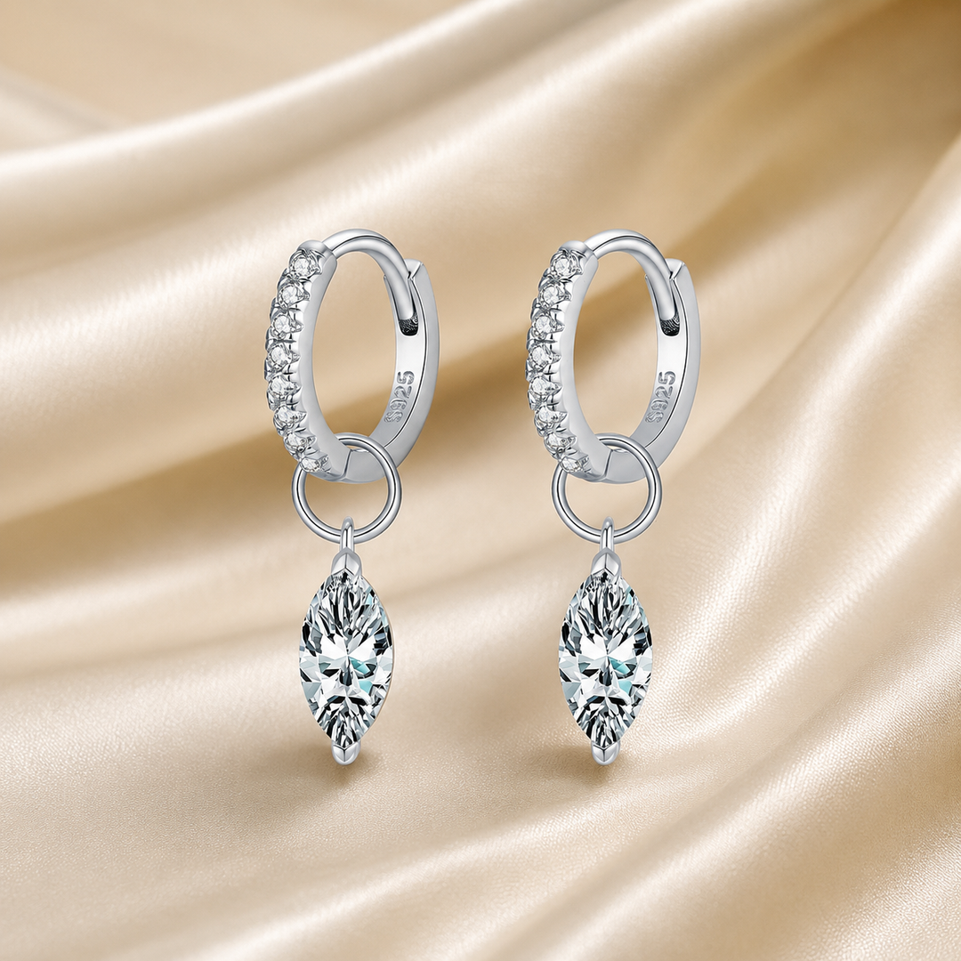 Lume Marquise Moissanite Jewelry Set