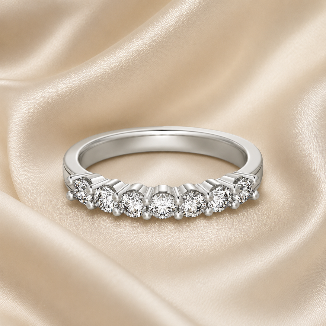 Classic Couple Wedding Band Set