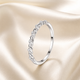 Whisper Twist Moissanite Ring