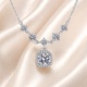 Sugar Cube Moissanite Necklace