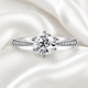 Classic Six-Prong Moissanite Solitaire Ring