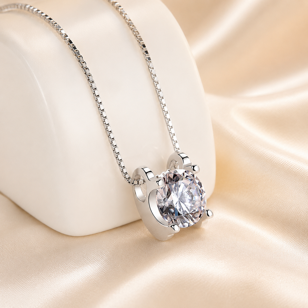 Midsummer Garden Moissanite Necklace