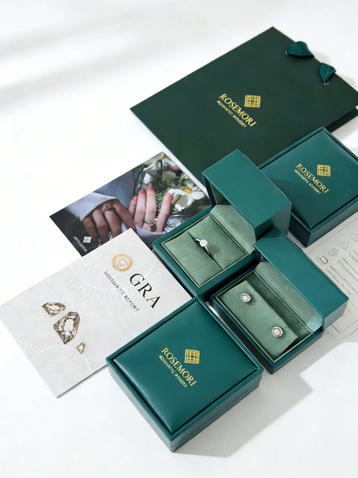 Aegis Round Moissanite Men’s Ring