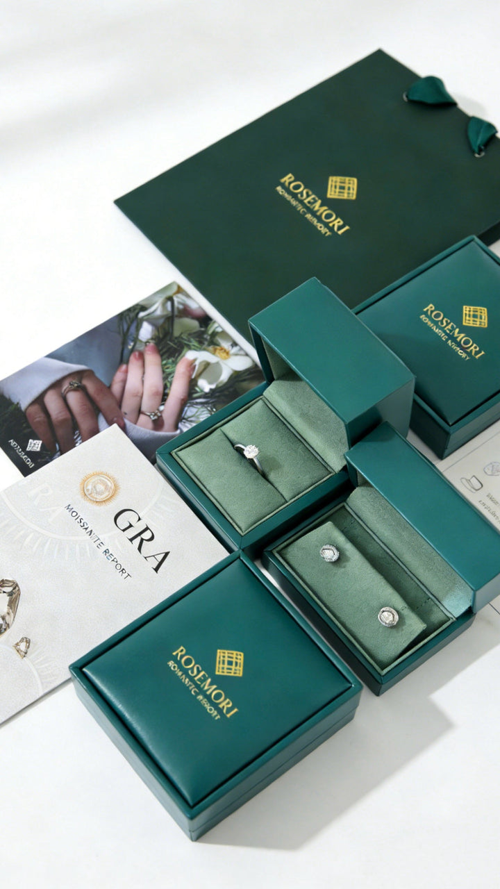 Open-Ended Moissanite Cuff Ring