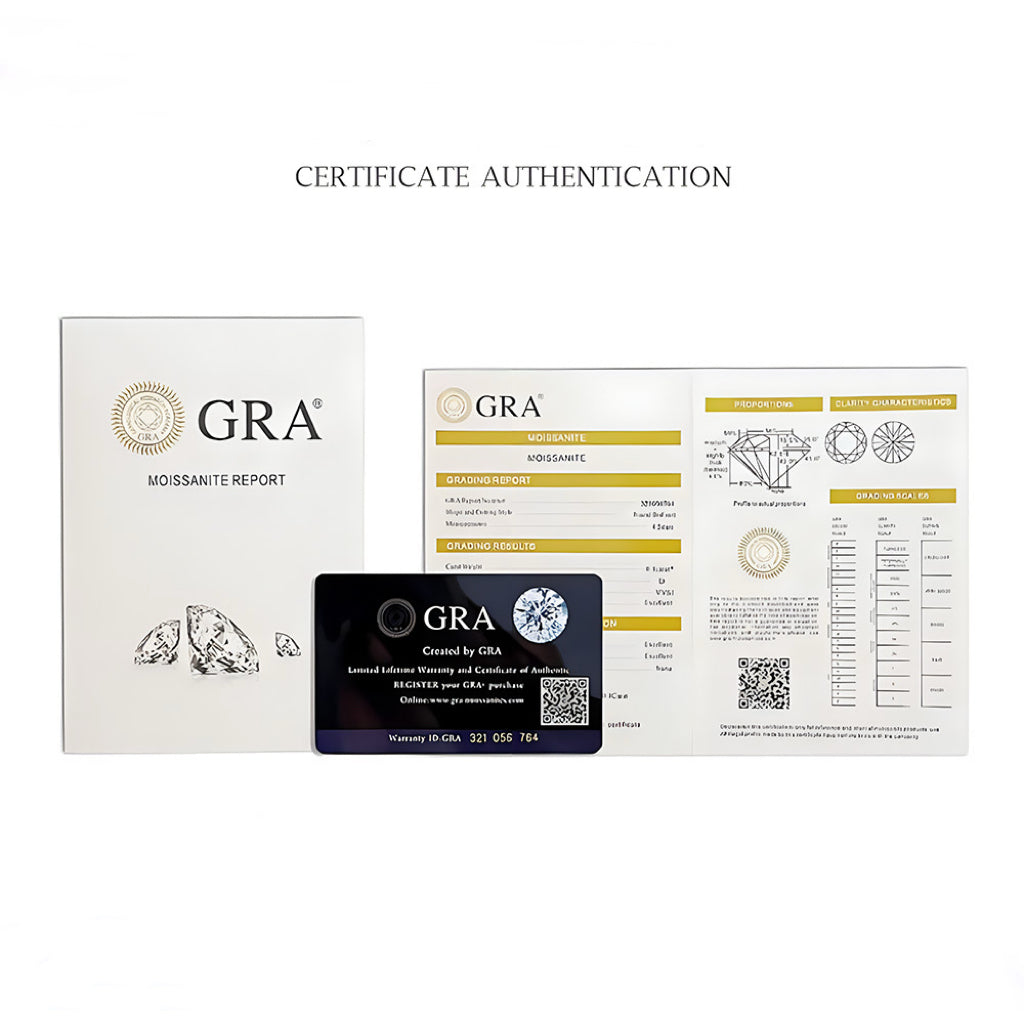 Heart-Cut Moissanite Ring