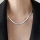 Snake bone simple and versatile necklace