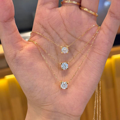 Midsummer Garden Moissanite Necklace