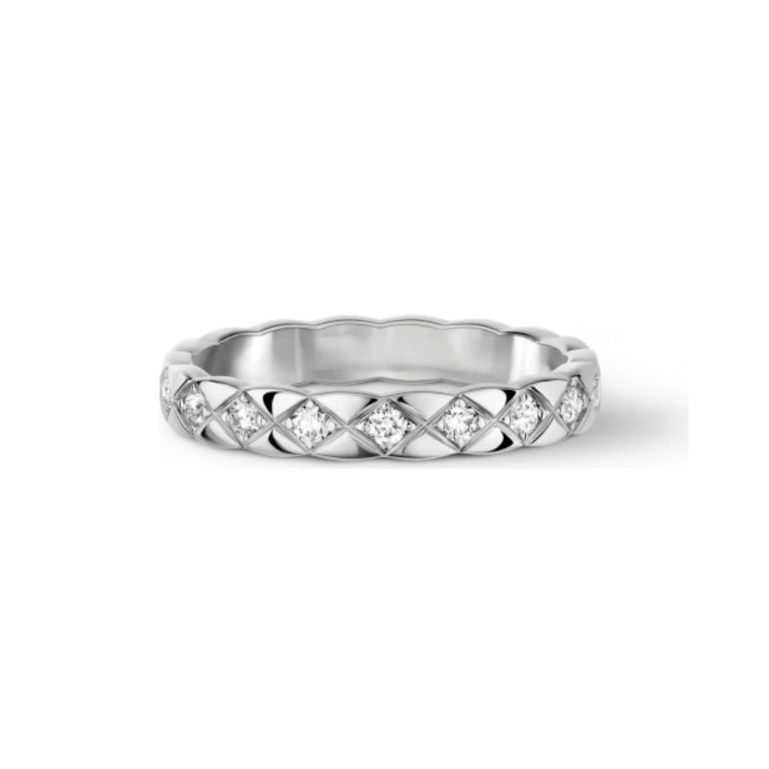 Slim Geometric Pavé Ring — Gold & Silver | S925 Sterling Silver
