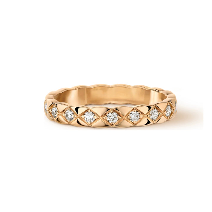 Slim Geometric Pavé Ring — Gold & Silver | S925 Sterling Silver