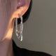Triple-Layer Chain Tassel Earrings — Gold & Silver | 18K Plated