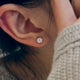 Classic Six-Prong Moissanite Stud Earrings | GRA Certified | S925 Sterling Silver
