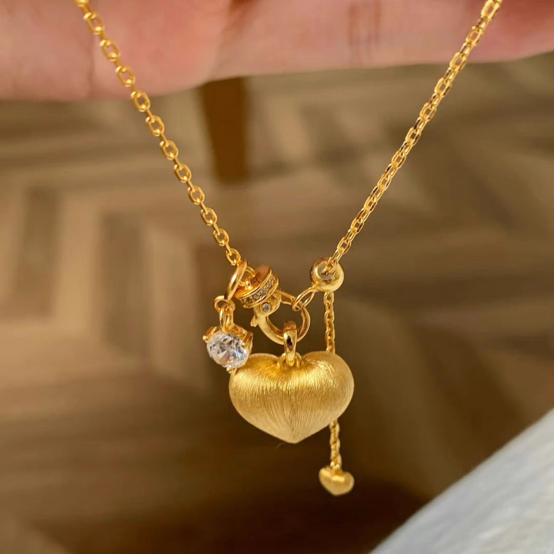 Heart Charm Pendant Necklace
