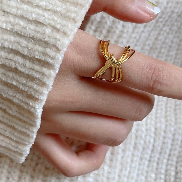 S925 Sterling Silver Knot Ring