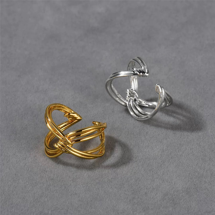 S925 Sterling Silver Knot Ring