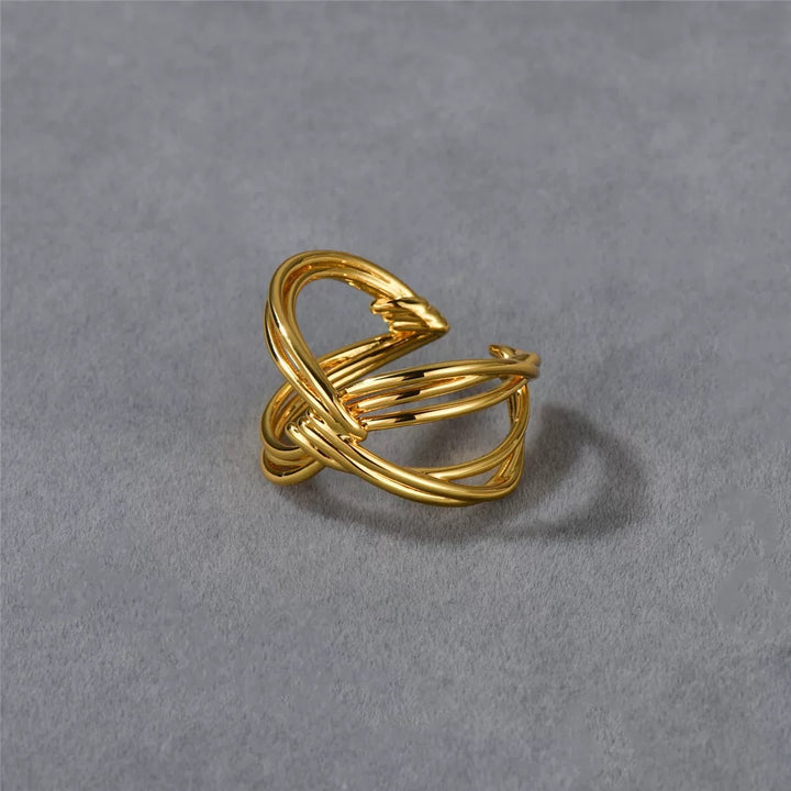S925 Sterling Silver Knot Ring