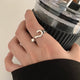 Sterling Silver Adjustable '?' Rings