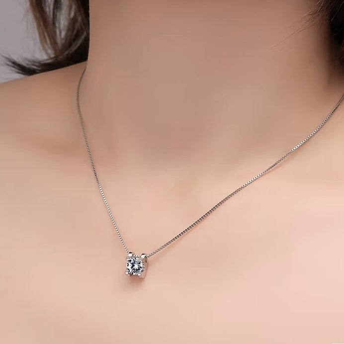 Midsummer Garden Moissanite Necklace | S925 Sterling Silver