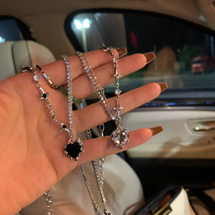 Love Double Layers Necklace